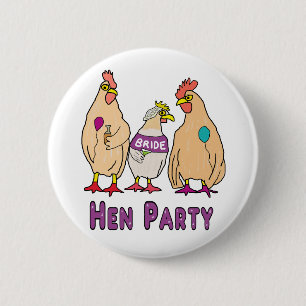 Macaron Rond 5 Cm Enterrement de vie de jeune fille