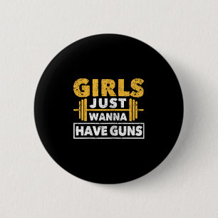 Macaron Rond 5 Cm Entraînement Amusant Girl Gym Athlète Girls Just W