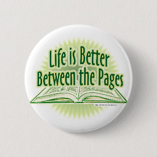 Macaron Rond 5 Cm Entre les pages Style vert