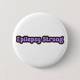 Macaron Rond 5 Cm Épilepsie Forte Conscience pourpre