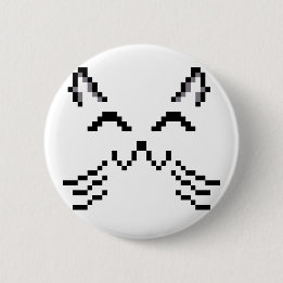 Macaron Rond 5 Cm Épingle Contributeur De Chat