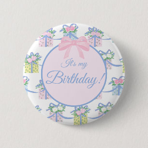 Macaron Rond 5 Cm Épingle d'anniversaire - Chaque jour est un cadeau
