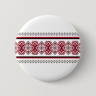 Macaron Rond 5 Cm Épingle de broderie ukrainienne Vyshyvanka
