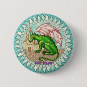 Macaron Rond 5 Cm Épingle de dragon D