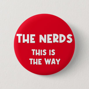 Macaron Rond 5 Cm Épingle de Nerds