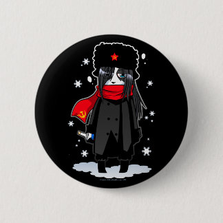 Macaron Rond 5 Cm Épingle soviétique de panda