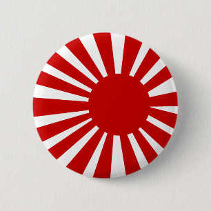 Macaron Rond 5 Cm Épingle Sun japonaise