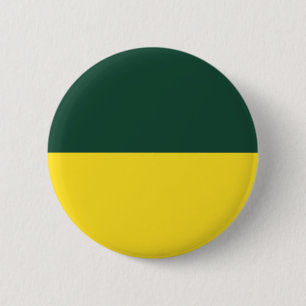 Macaron Rond 5 Cm Épingles personnalisées vert et jaune