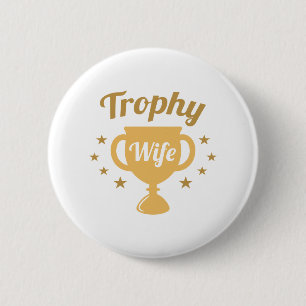 Macaron Rond 5 Cm Épouse de trophée