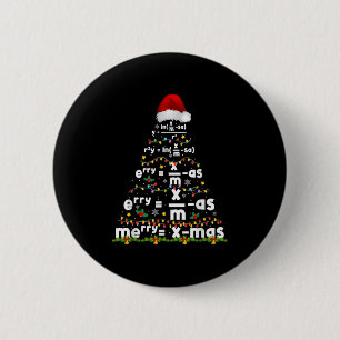 Macaron Rond 5 Cm Équation mathématique Joyeux Noël Saison Enseignan