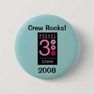 Macaron Rond 5 Cm Équipage 2008 de trois jours de cancer du sein