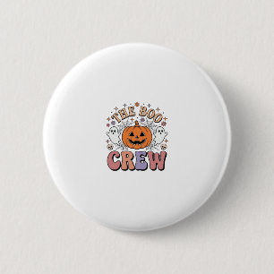 Macaron Rond 5 Cm Équipage fantôme d'Halloween Mignon Fantomatique V