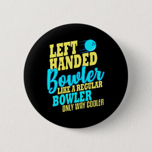 Macaron Rond 5 Cm Équipe Bowling Gauche Handler Fun