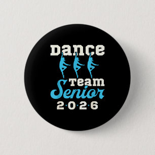 Macaron Rond 5 Cm Équipe de danse senior 2026 soirée de fin d'études