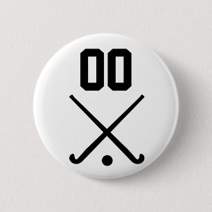 Macaron Rond 5 Cm Équipe de hockey sur glace sur glace