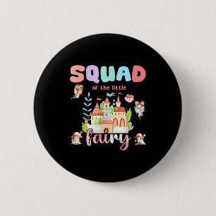 Macaron Rond 5 Cm Équipe de la petite fée fille de 1 an Fairy