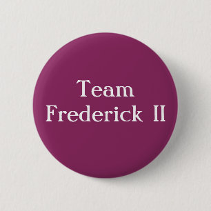 Macaron Rond 5 Cm Équipe Frederick II Saint-Empereur romain