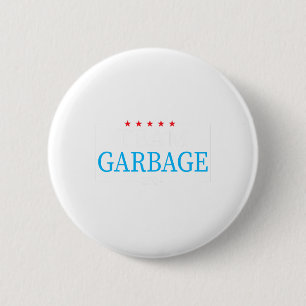 Macaron Rond 5 Cm Équipe Garbage 2024 Trump élections américaines