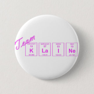 Macaron Rond 5 Cm Équipe Klaine ! ! !