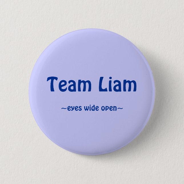 Macaron Rond 5 Cm Équipe Liam (Devant)