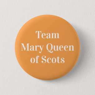 Macaron Rond 5 Cm Équipe Mary Queen of Scots