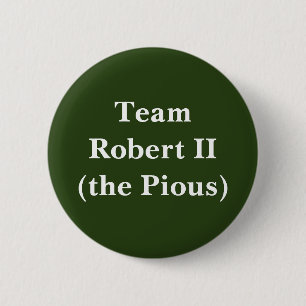 Macaron Rond 5 Cm Équipe Robert II (les Pieux)