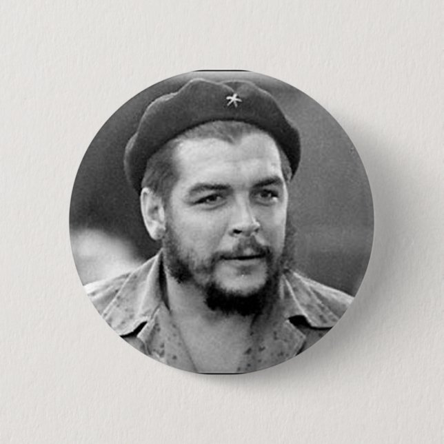 Macaron Rond 5 Cm Ernesto Che Guevara (Devant)