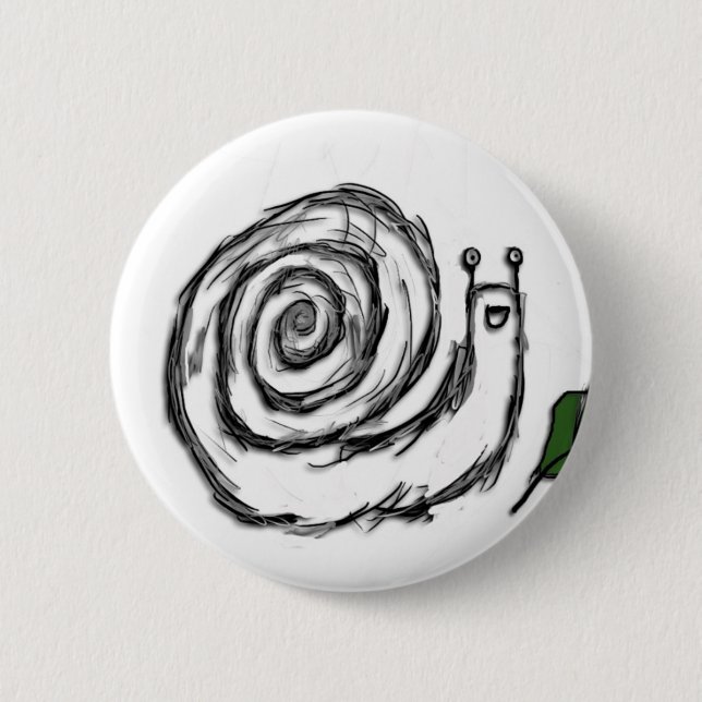 Macaron Rond 5 Cm Escargot (Devant)