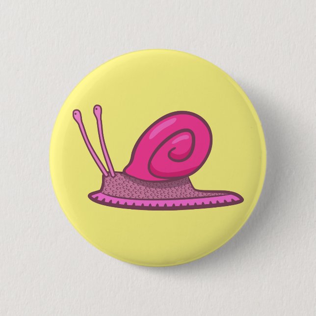 Macaron Rond 5 Cm Escargot (Devant)