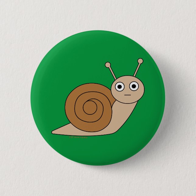 Macaron Rond 5 Cm Escargot (Devant)