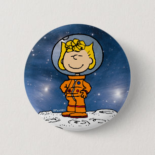 Macaron Rond 5 Cm ESPACE   Sally Astronaut