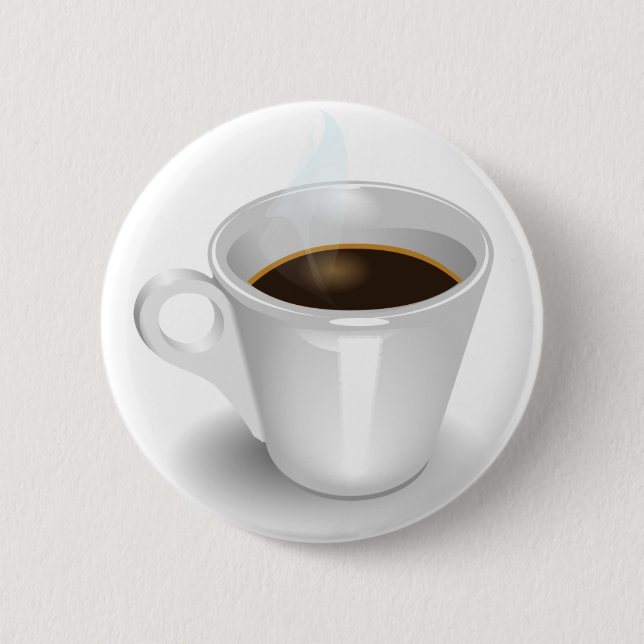 Macaron Rond 5 Cm Espresso (Devant)