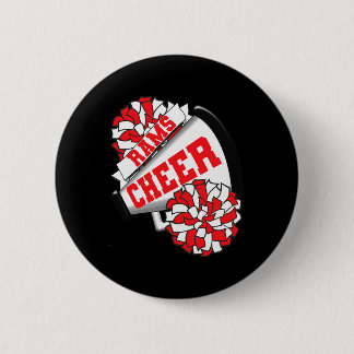 Macaron Rond 5 Cm Esprit de cheerleading Rams Cheer Ck à l'école R 