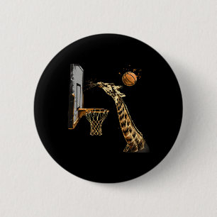 Macaron Rond 5 Cm Esquisse Giraffe Animal Art Dessin de l'amant