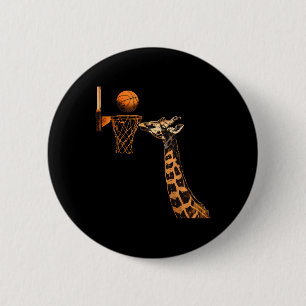 Macaron Rond 5 Cm Esquisse Giraffe Slam Dunk Esquisse Amoureux Art a
