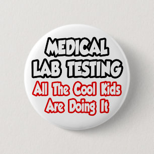 Macaron Rond 5 Cm Essais En Laboratoire Médicale...Tous Les Enfants