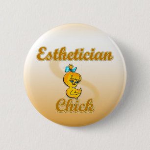 Macaron Rond 5 Cm Esthiticien Chick