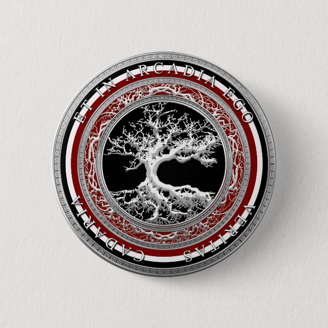 MACARON ROND 5 CM ET DANS L'AMOUR-PROPRE D'ARCADIE (Devant)