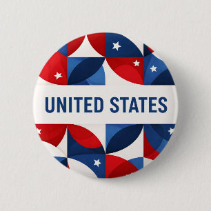 Macaron Rond 5 Cm États-Unis