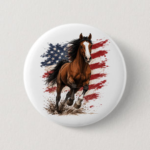 Macaron Rond 5 Cm États-Unis 250e Liberté