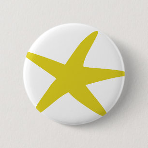 Macaron Rond 5 Cm étoile jaune