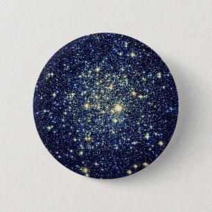 Macaron Rond 5 Cm Étoiles