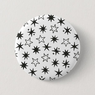 Macaron Rond 5 Cm Étoiles