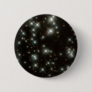 Macaron Rond 5 Cm Étoiles naines blanches anciennes dans la galaxie