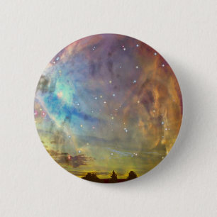 Macaron Rond 5 Cm Étoiles sur Orion