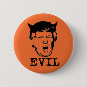Macaron Rond 5 Cm Evil Button
