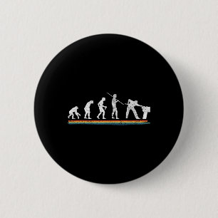 Macaron Rond 5 Cm Evolution Billiards drôle Vintage