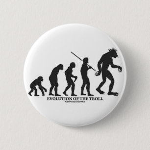 Macaron Rond 5 Cm Évolution de Troll