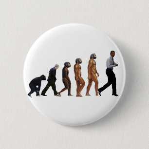 Macaron Rond 5 Cm Évolution d'Obama