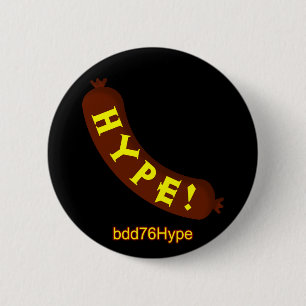 Macaron Rond 5 Cm Exagération de saucisse ! insigne de bdd76Hype